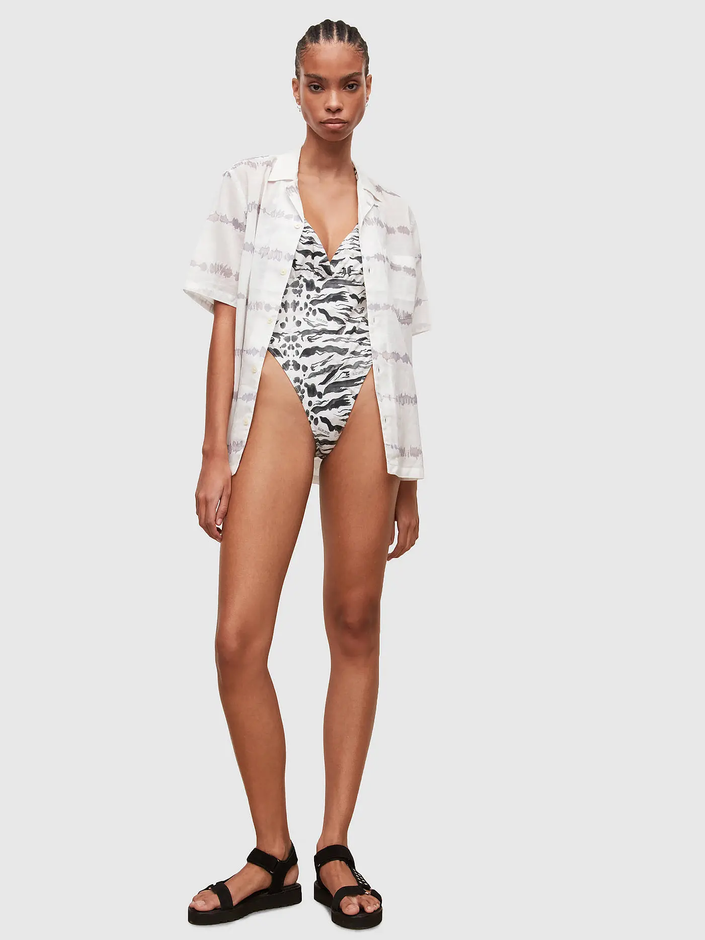 ALLSAINTS | Badeanzug Rosa Oniyuri | 